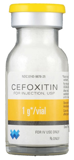 Cefoxitin    -  2
