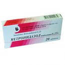 Метронидазола таблетки 0,25&nbsp;г
